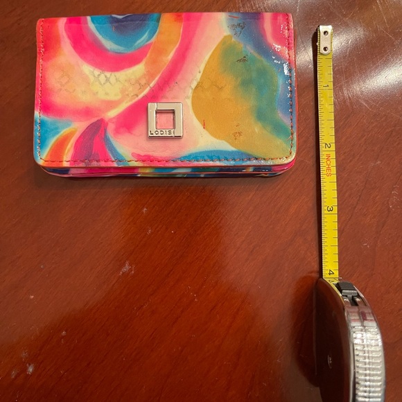 Lodis Handbags - Lodis patent leather card holder
